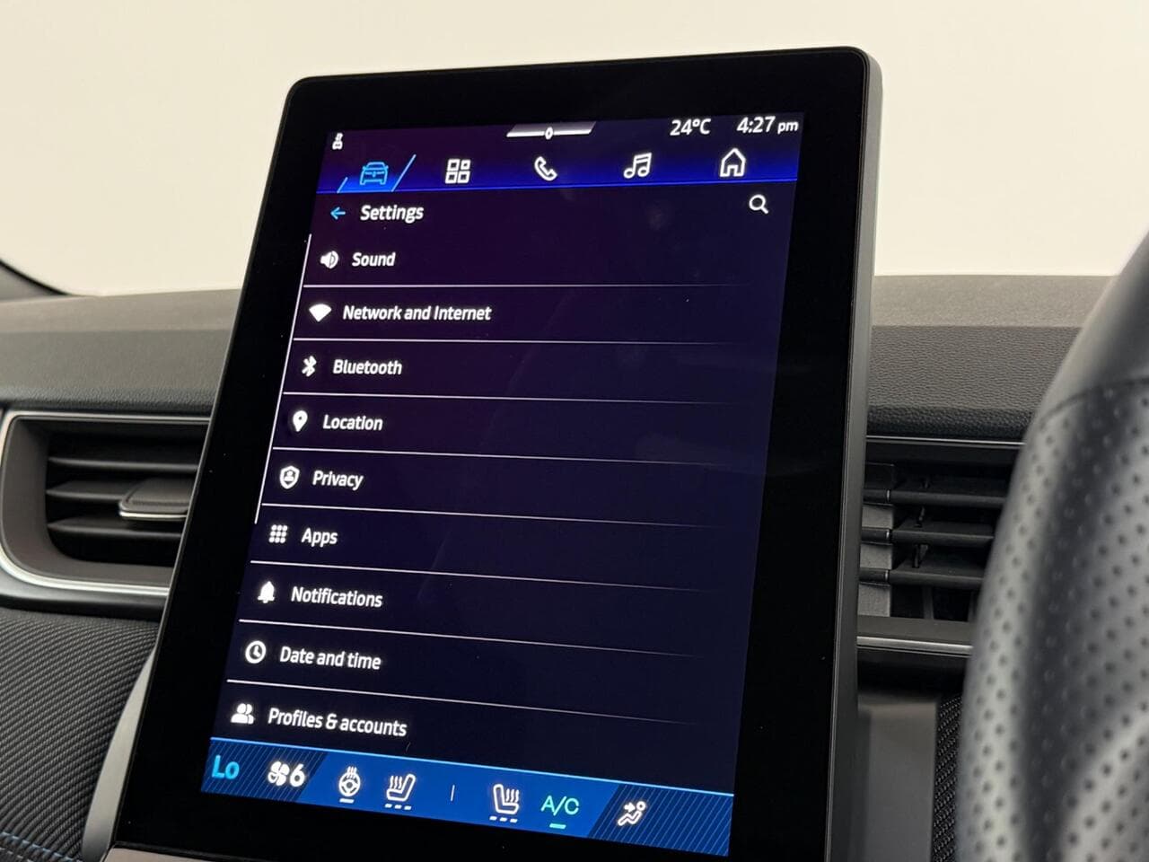 Renault Symbioz thumbnail Infotainment System