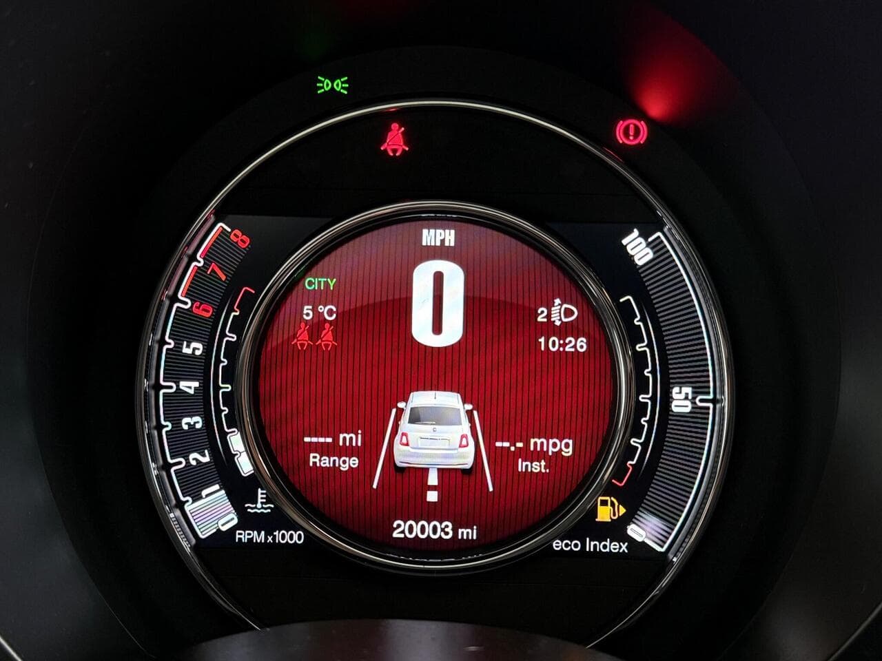 Fiat 500 thumbnail Driver Instruments